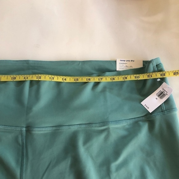 Old Navy High-Waisted PowerSoft ColorBlock 7/8 Compression Leggings Plus Size 4X - Picture 13 of 16
